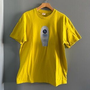 Supreme Men’s Super Cream Sulfur Tee